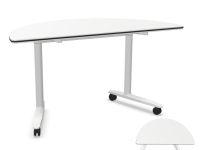 Actiu Talent 300 Klapptisch auf Rollen in Halbkreisform Actiu Talent 300 Klapptisch auf Rollen in Halbkreisform