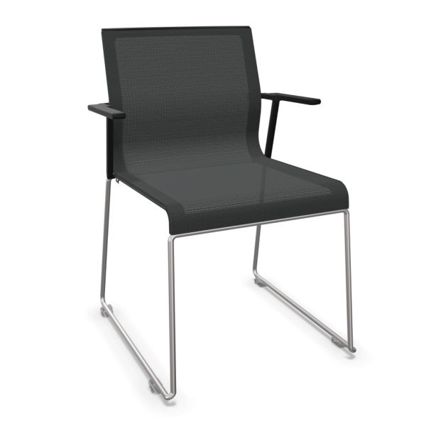 ICF Stick Chair Stapelstuhl mit Design auf Kufen