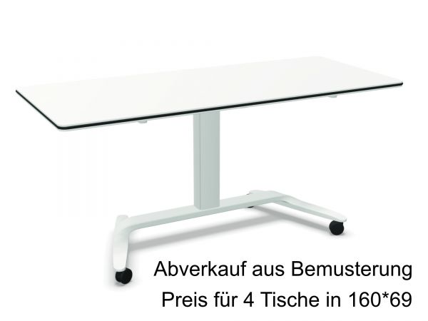 Actiu Talent500 Sample Sale Abverkauf 160*69 weiss