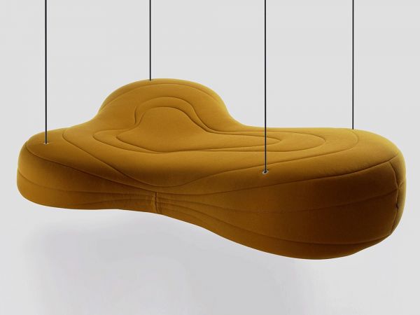 Noti Sofa mit Seil Aufhängung - Designersofa von der Decke