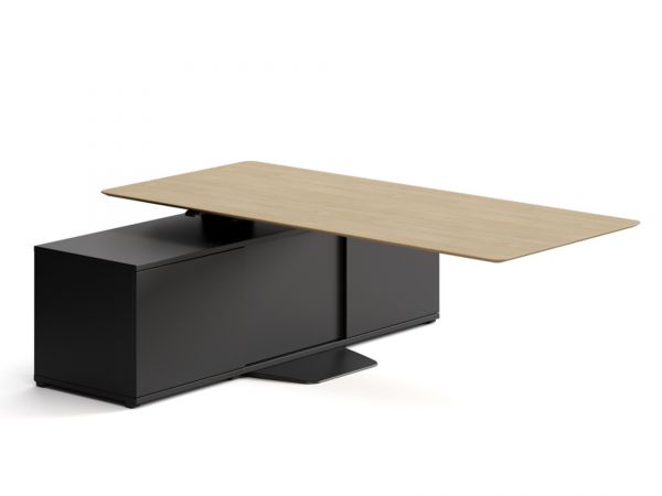 Actiu Menssula Schreibtisch rechteckig mittig