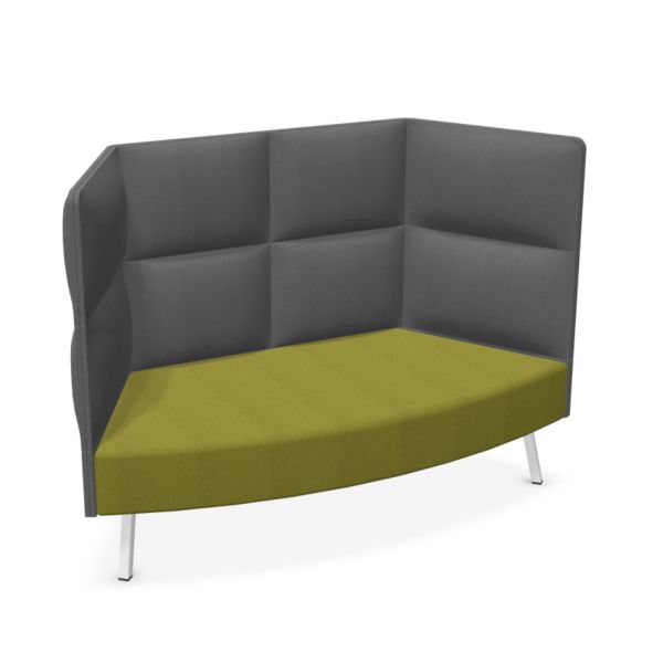 Designer Akustik Lounge Sofa mittelhoch