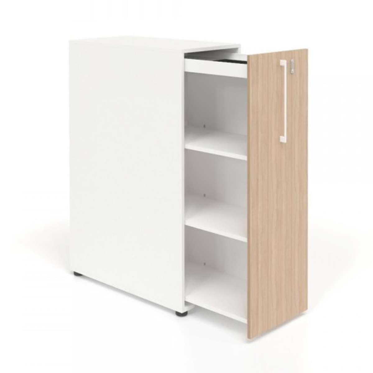 Apothekerschrank 30 Cm Breit 200cm Hoch Apothekerschrank BROXIL H120 Melamin | Standcontainer | Bürocontainer