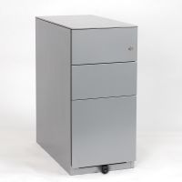 Bisley Rollcontainer Note mit 2 Schubladen und 1 Hängeregister 65x30x57 cm (HxBxT)