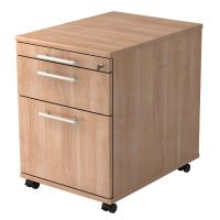 Rollcontainer XCE42 mit Hängeregister in Tiefe 58 cm