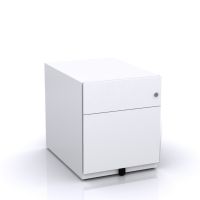 Bisley Note Rollcontainer mit 1 Hängeregister-,1 Universalschublade in 50x42x57 (HxBxT)