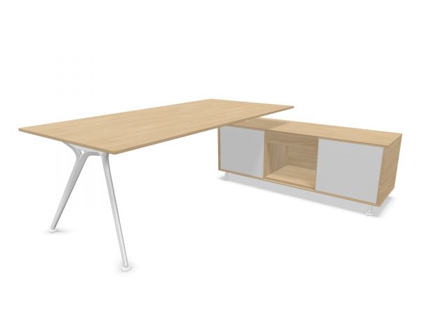 Actiu Arkitek Schreibtisch mit Sideboard