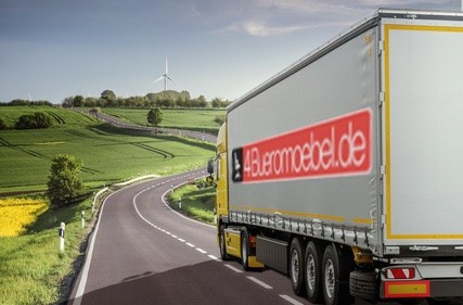 Lieferung Büromöbel